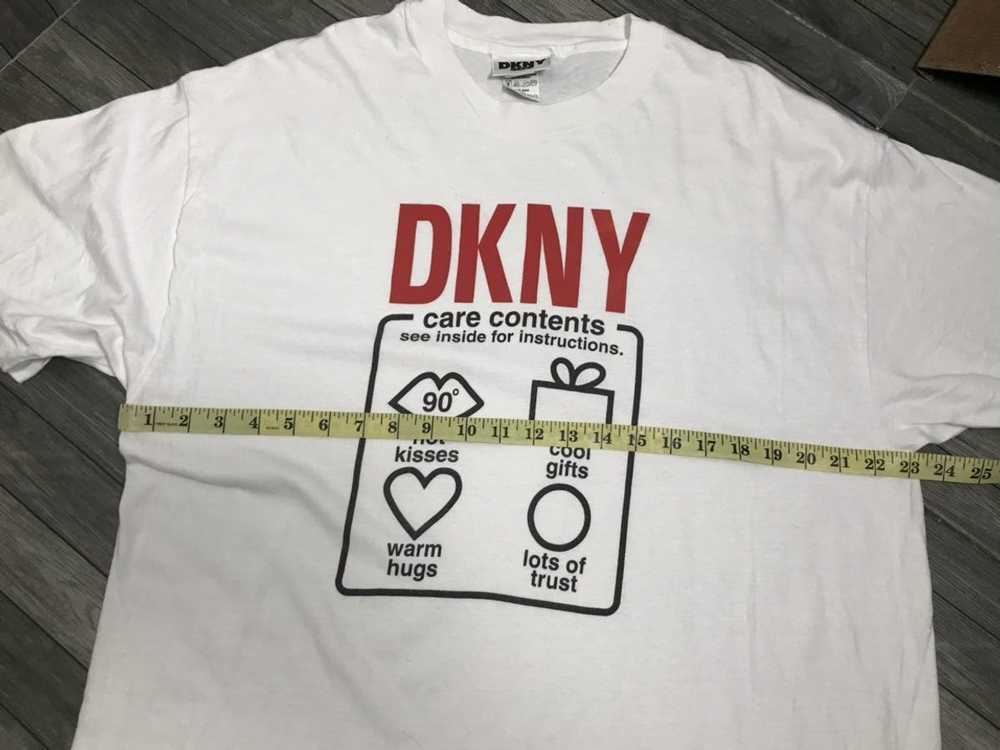 DKNY × Made In Usa VINTAGE 90S DKNY T SHIRT MADE … - image 7