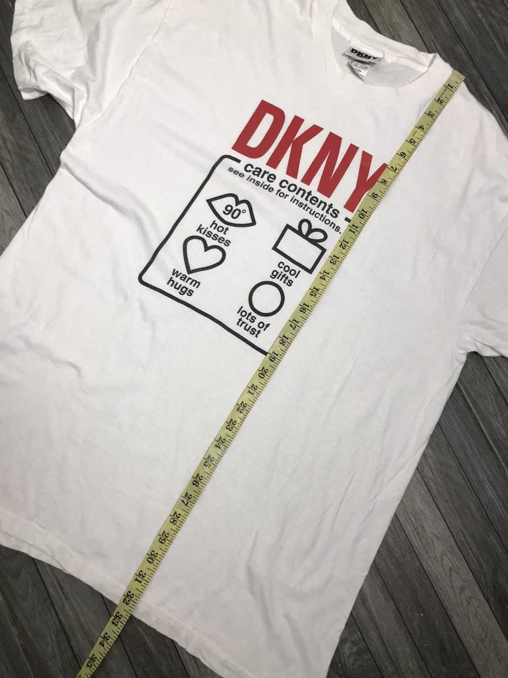 DKNY × Made In Usa VINTAGE 90S DKNY T SHIRT MADE … - image 8