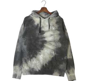 Hurley × Surf Style Hurley Tie Dye Hoodie Sweater - image 1