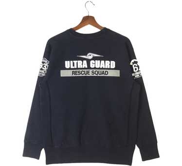 Official Ultra Records Ultra Denim Baseball Jersey - White T-Shirt  UltraRecords - Resttee