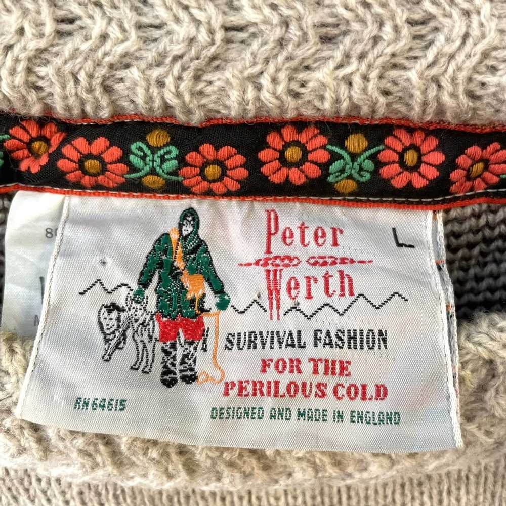 Peter Werth × Vintage Vintage Peter Werth Ski Swe… - image 4