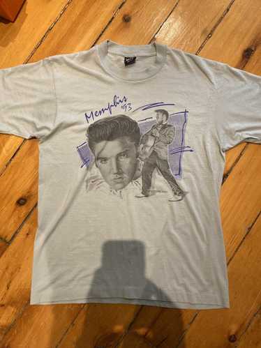 Band Tees × Vintage Elvis Presley Memphis ‘93 Sing