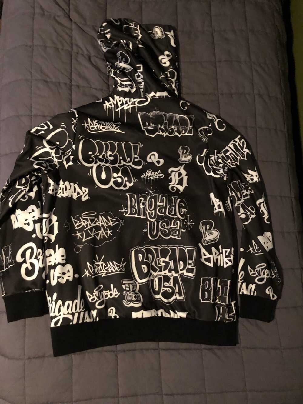 Brigade Brigade All Over Graffiti Hoodie - image 3