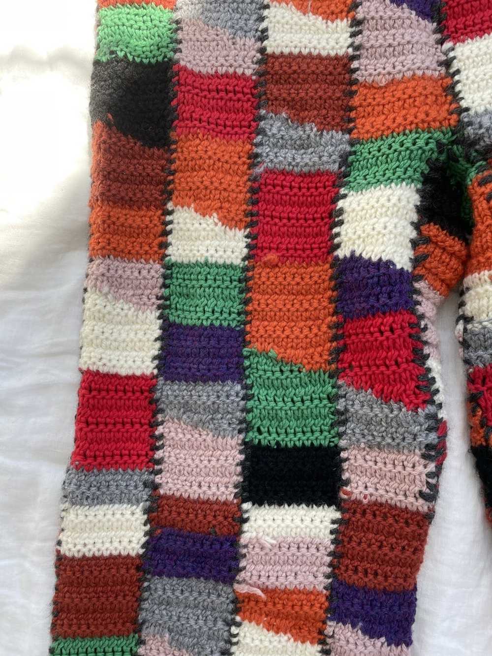 Marni Knit patchwork pants - image 3