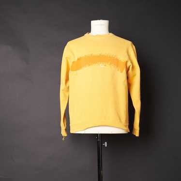 Droors 1990s Droors Yellow Skateboarding Sweatshir