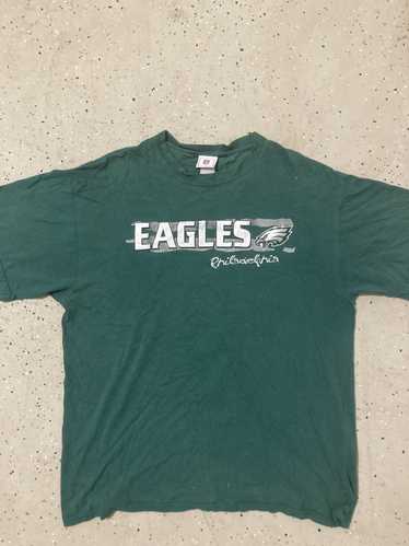 LegacyVintage99 Vintage Philadelphia Eagles Long Sleeve T Shirt Tee Majestic Size XXL 2XL NFL Football NFC Pennsylvania 1990s 90s