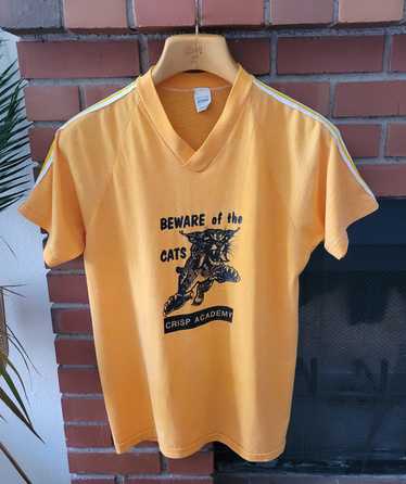 70s/80s Raglan Sleeve Sportswear by Famous 50/50 T-shirt, Medium