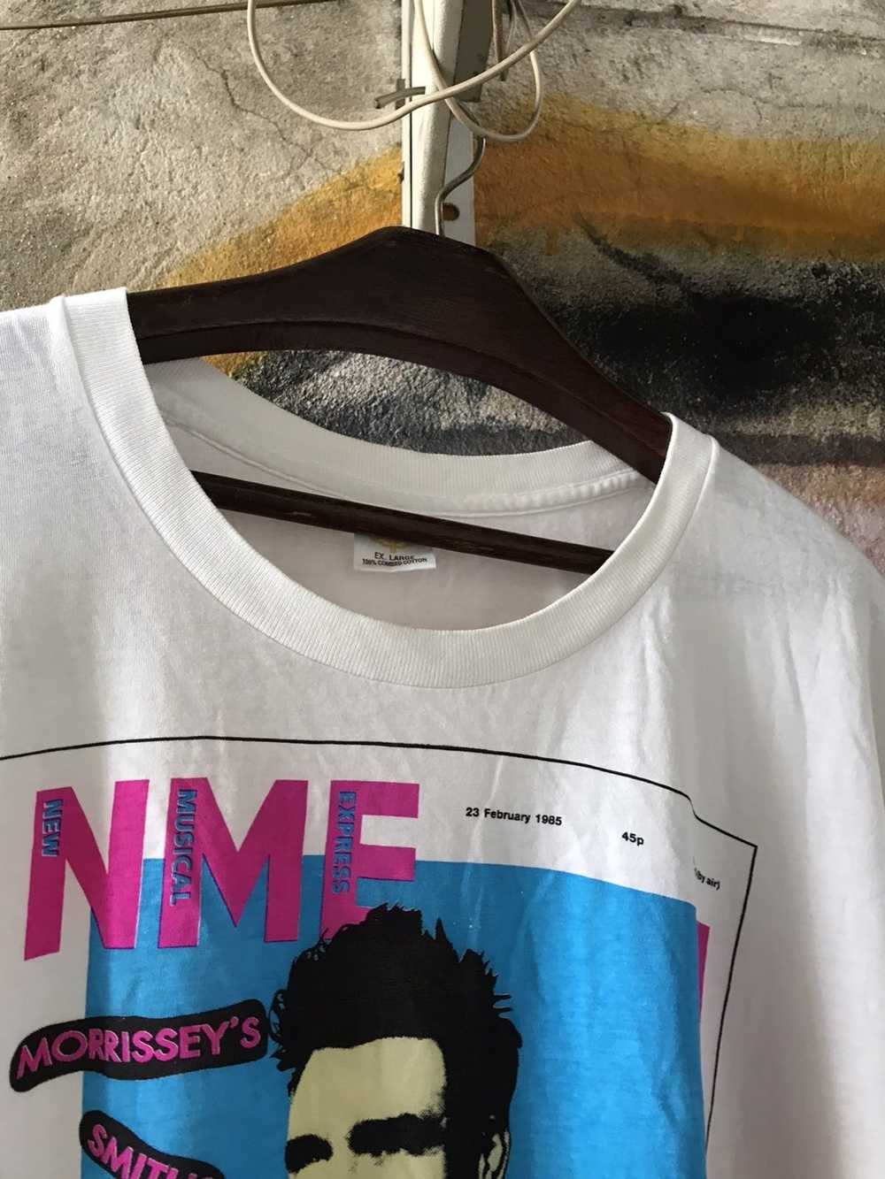 Rock T Shirt × Vintage Vintage 90s Morrissey Shirt - image 5