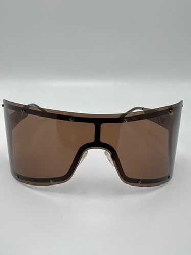 Imatra Shield Brown Visor 80’s Sunglasses - image 1