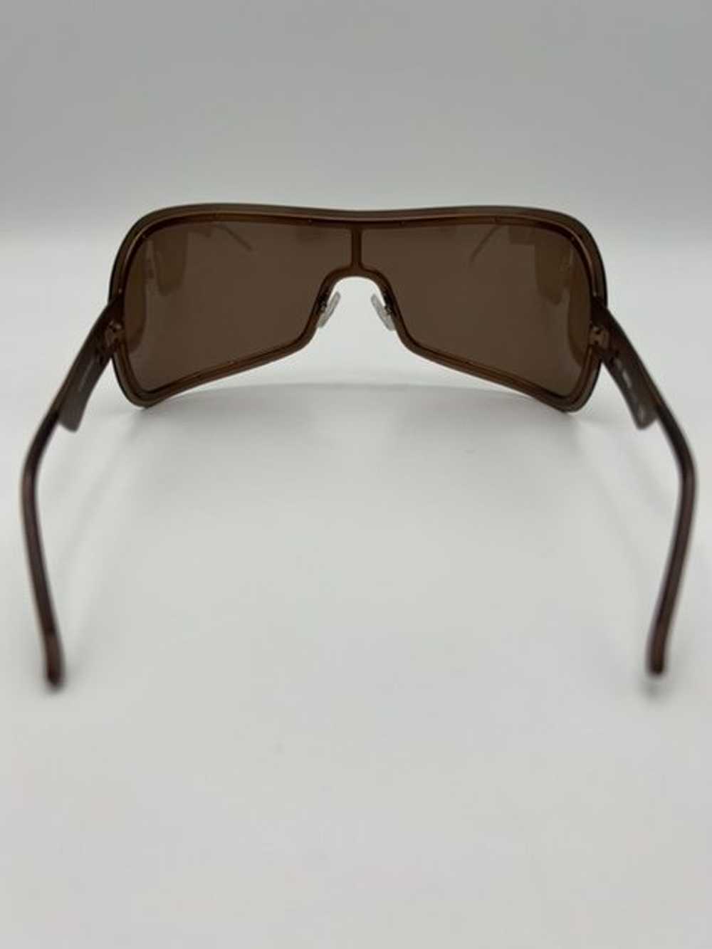 Imatra Shield Brown Visor 80’s Sunglasses - image 2