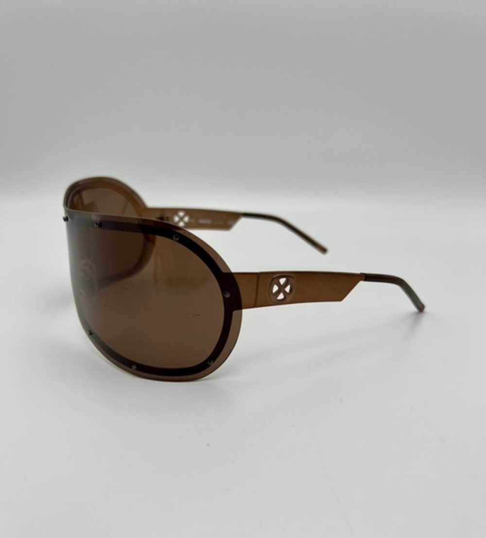 Imatra Shield Brown Visor 80’s Sunglasses - image 5