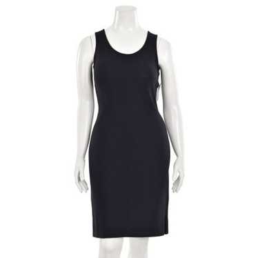 St. John Collection Black Scoop Neck Tank Dress - image 1