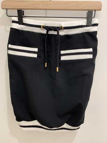 Moschino contrast trim mini skirt