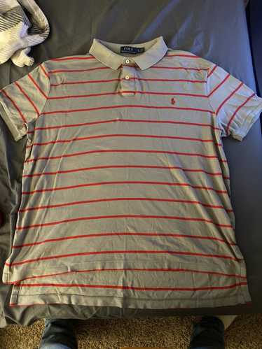 Polo Ralph Lauren Grey and Red Striped Ralp Lauren