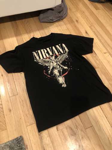Nirvana Nirvana Shirt Large L Kurt Cobain