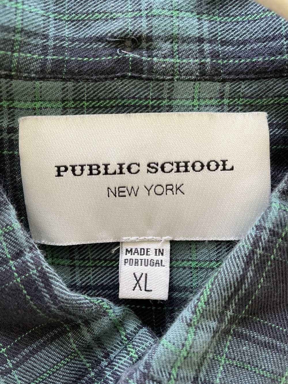 Public School Public School plaid shirt - image 4