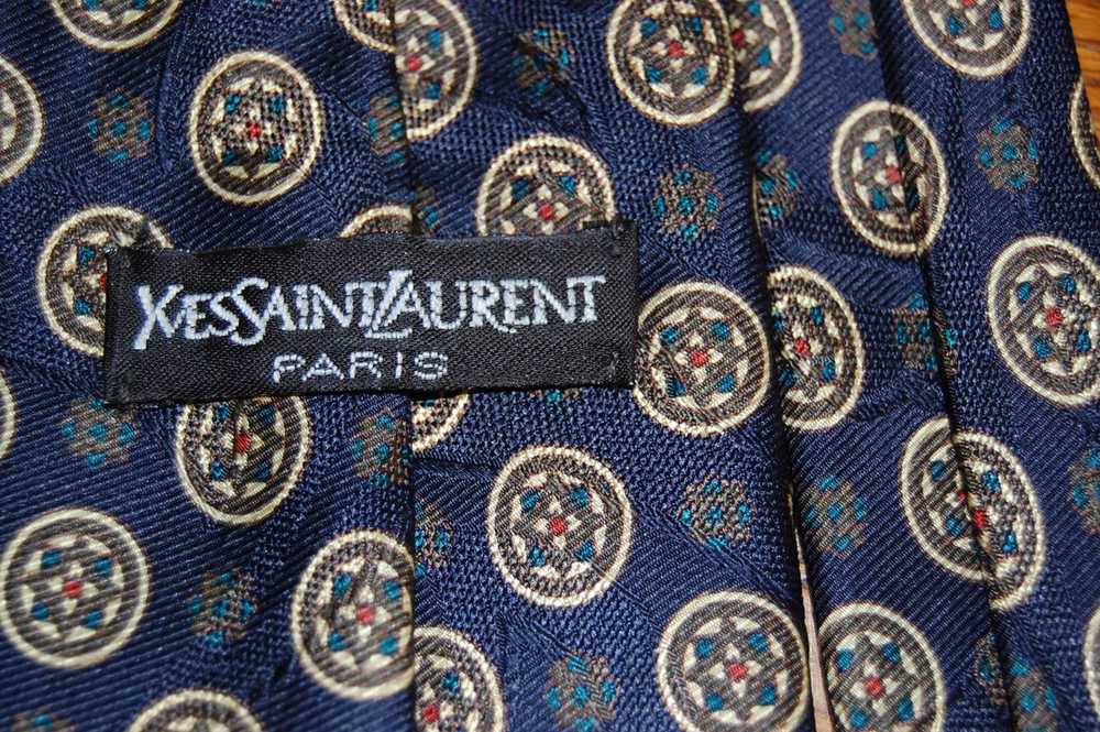 Yves Saint Laurent Patterned Tie - image 3