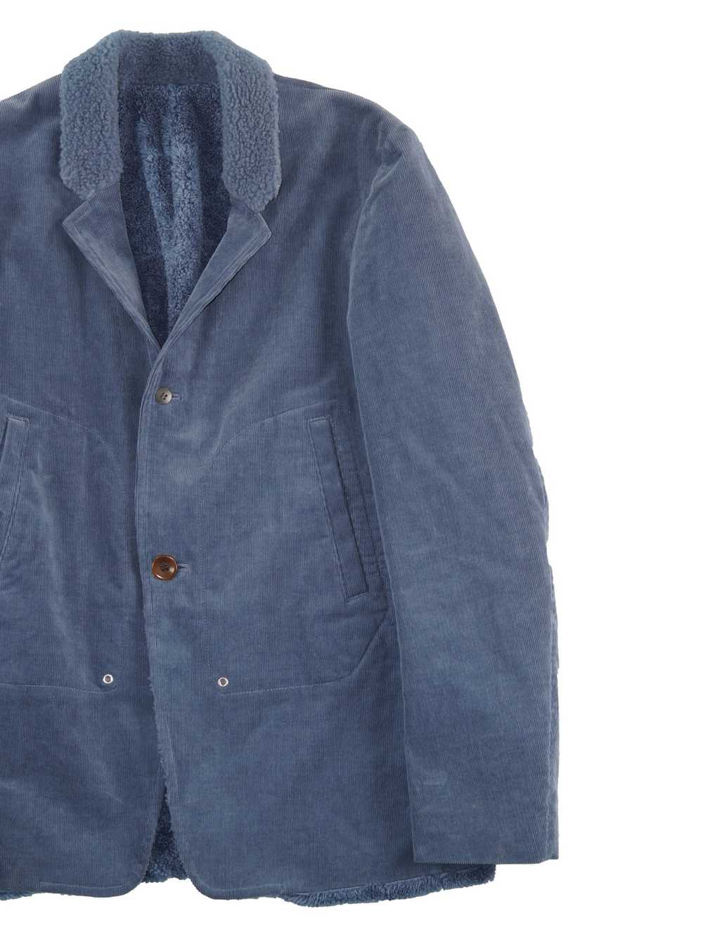 Undercover Blue Corduroy Coat - image 3