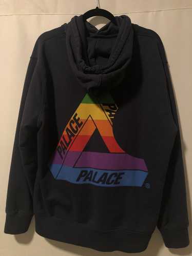 Palace discount rainbow hoodie