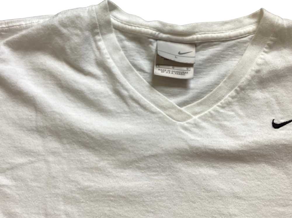 Vintage Nike Side Check Embroidered TShirt (Ladie… - image 3