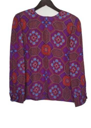 ヴィンテージ Valentino Miss V シルクブラウス ヴィンテージ Valentino Miss V シルクブラウス ヴィンテージ