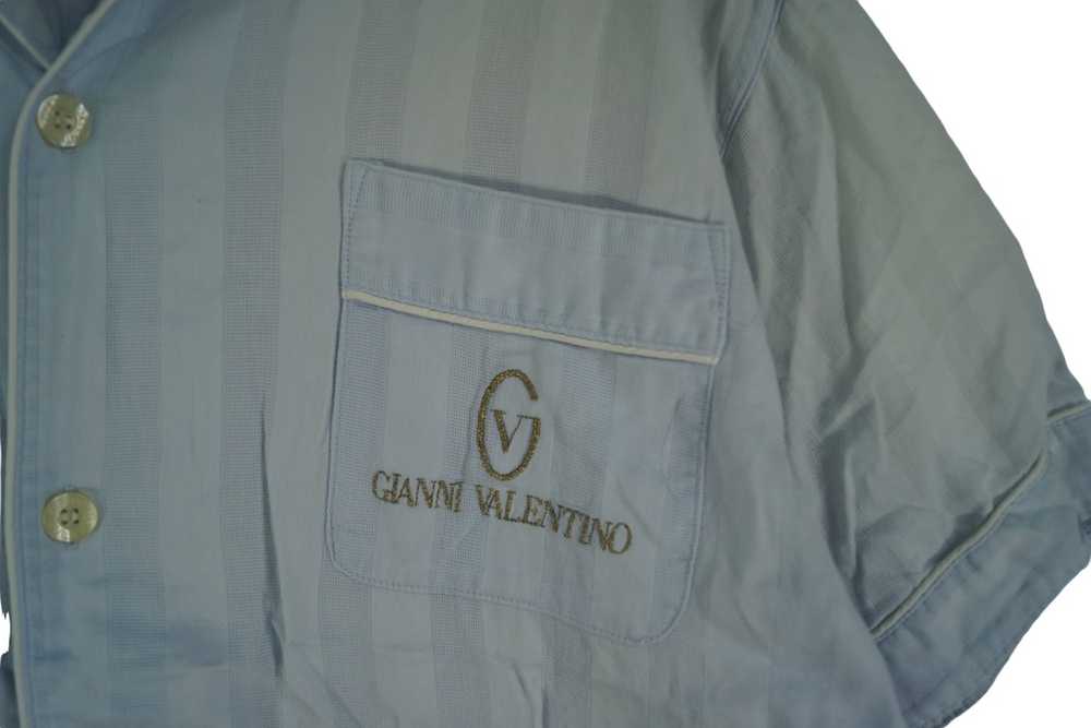Gianni × Italian Designers Rare!! Shirt Button Up… - image 2