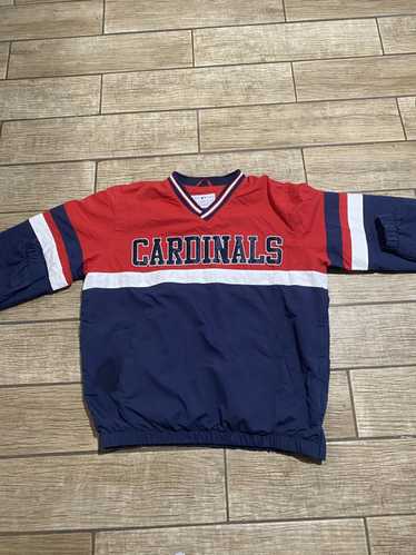 CARDINALS MLB St. Louis Jacket *NWT* Zip Sleeve Red S Vest Wind Light  Sleeveless