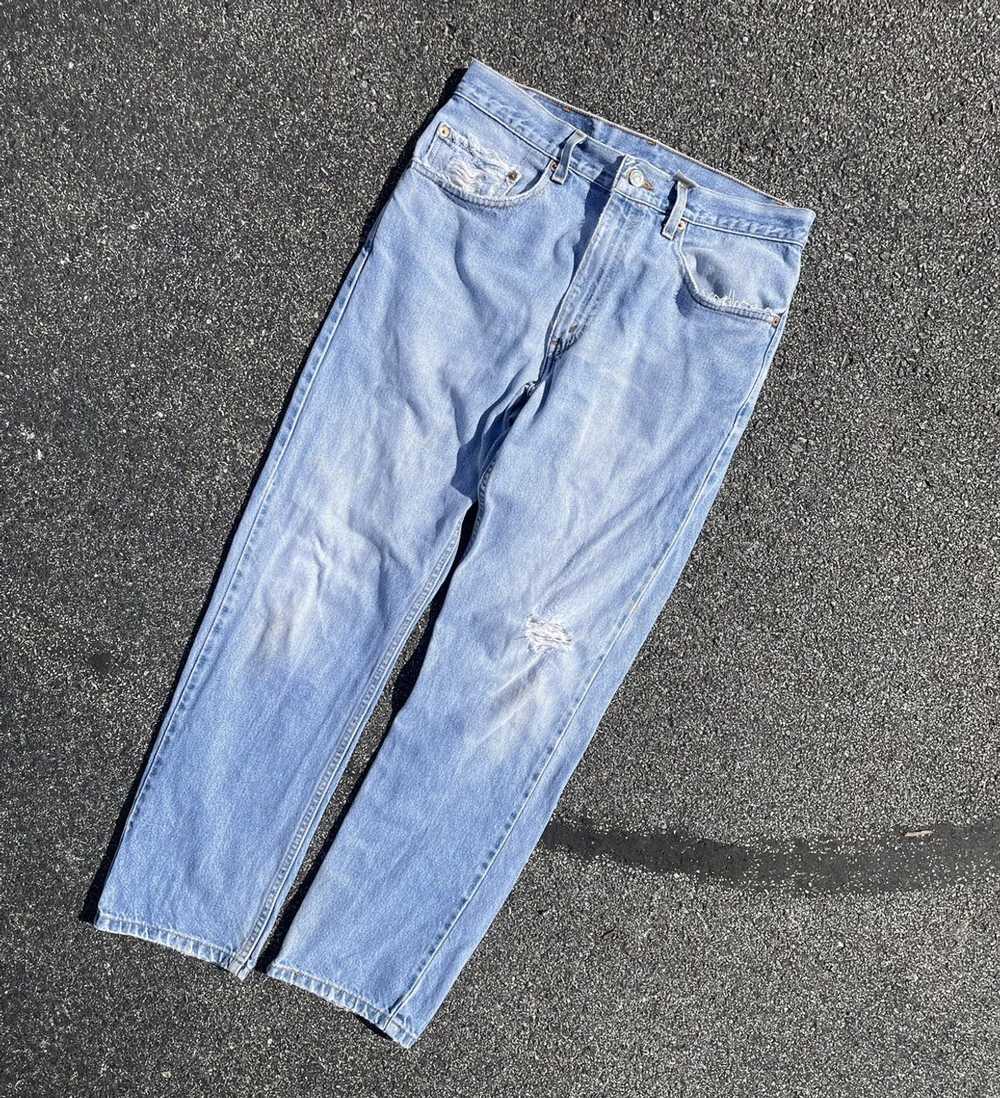 Levi S Vintage S Light Wash Levis Distressed Gem