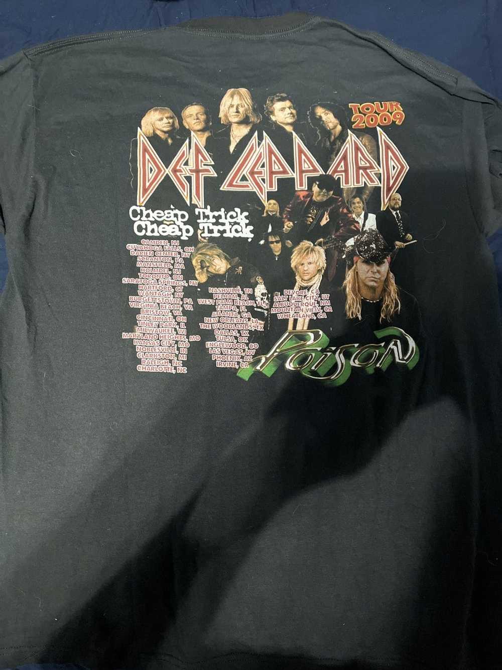 Band Tees × Vintage Vintage Def Leppard Tour Shirt - image 2