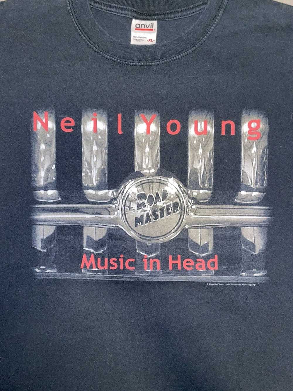 Band Tees × Vintage Vintage Neil Young Tour tee - image 3