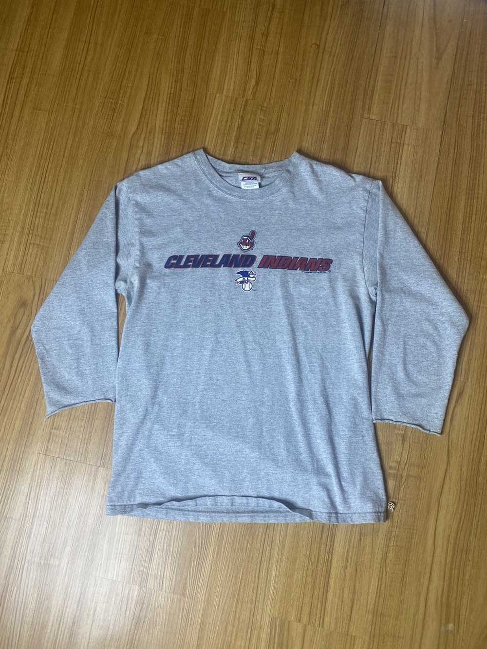 Vintage 90s Vintage Cleveland Indians Longsleeve - image 1