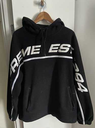 supreme supreme hooded half - Gem