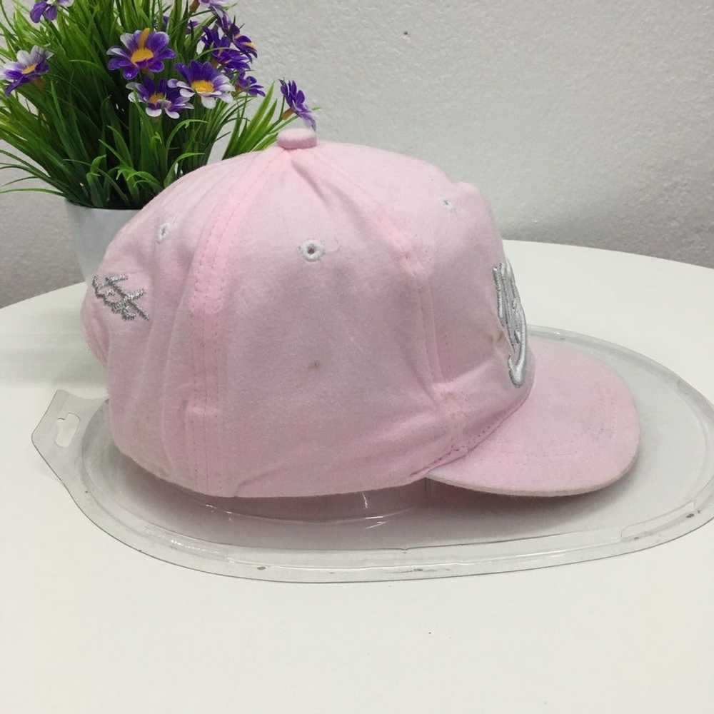 Von Dutch Von Dutch Pink Short Brim Strapback Cap… - image 3