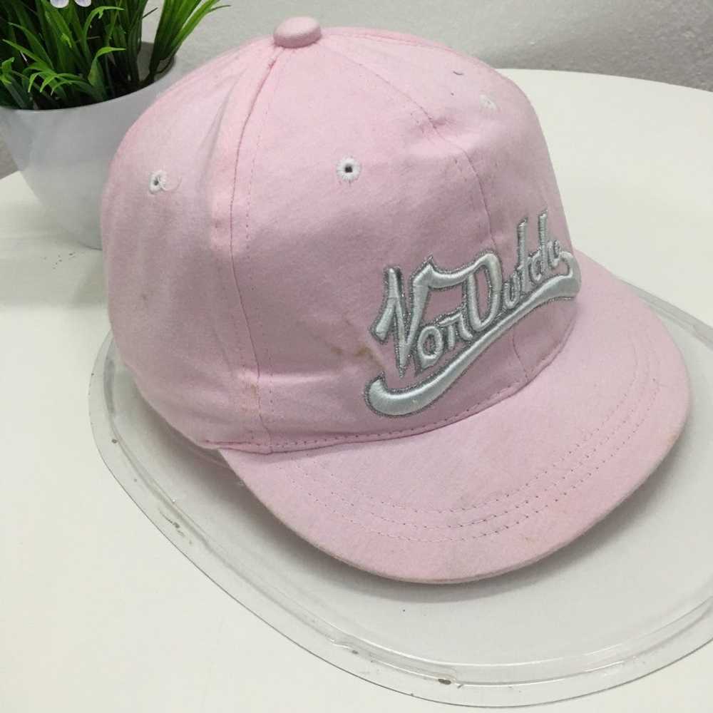 Von Dutch Von Dutch Pink Short Brim Strapback Cap… - image 7