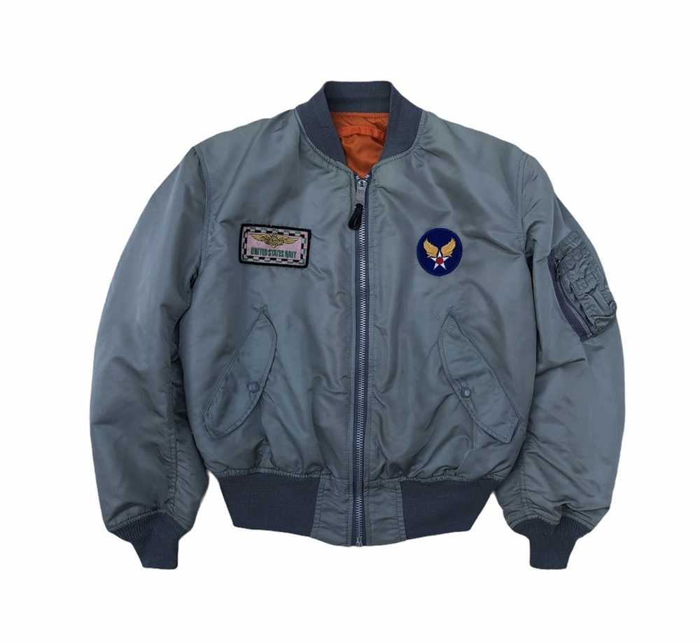 Alpha Industries × Ma 1 × Us Air Force Jacket Fly… - image 1