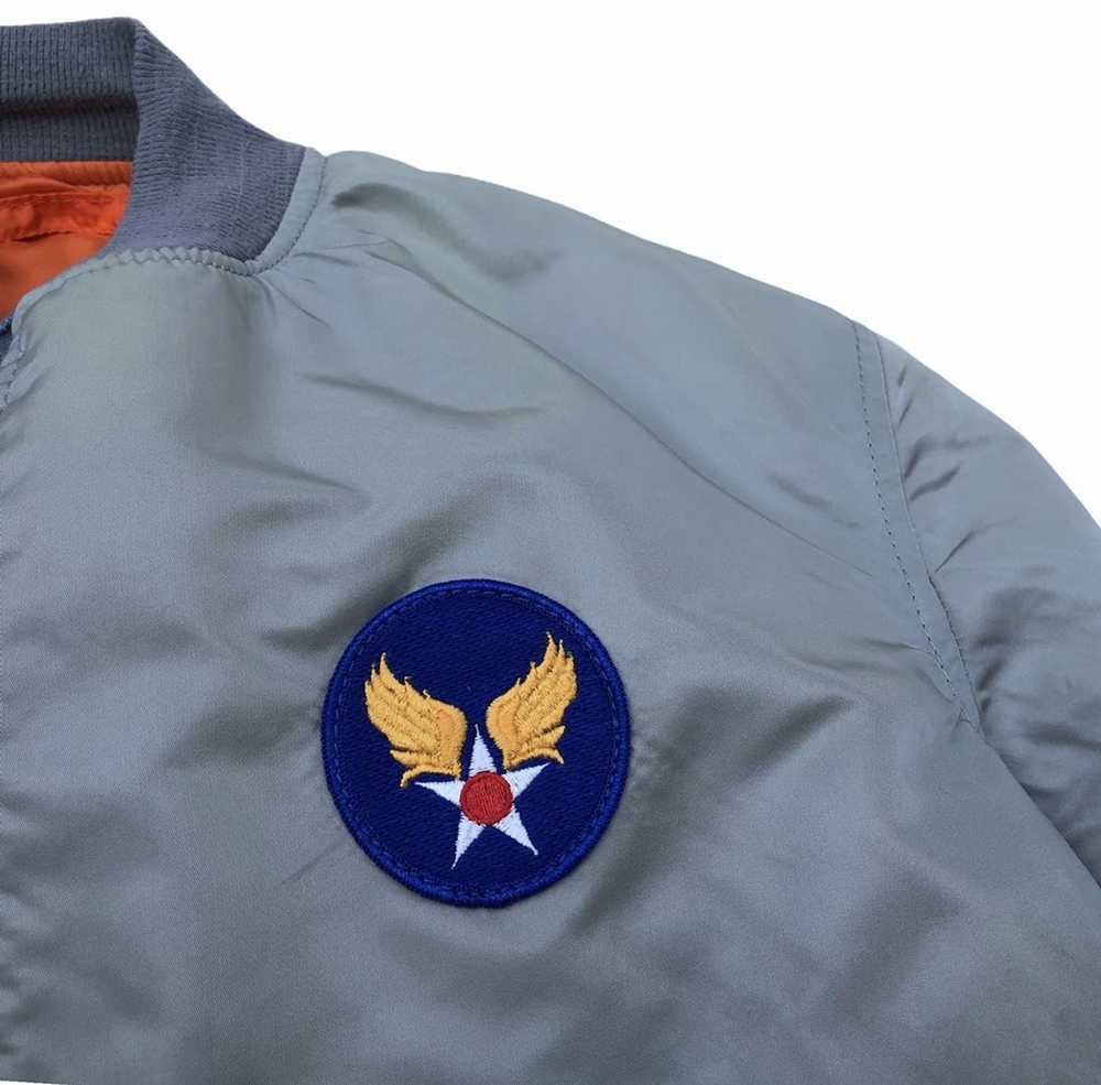 Alpha Industries × Ma 1 × Us Air Force Jacket Fly… - image 3