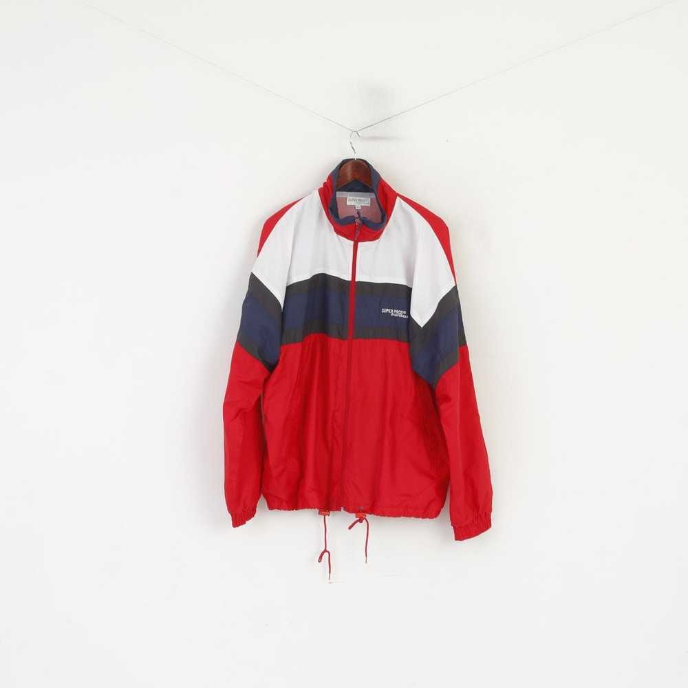 Other Super Pros Men XL Jacket Red Vintage Sport … - image 1