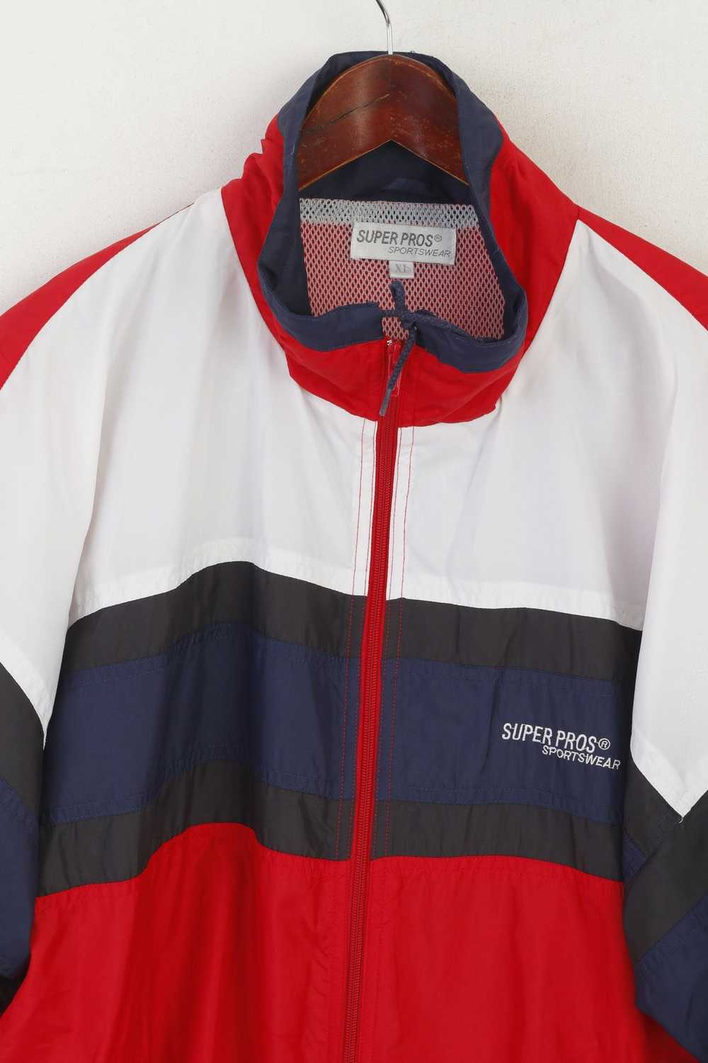 Other Super Pros Men XL Jacket Red Vintage Sport … - image 2