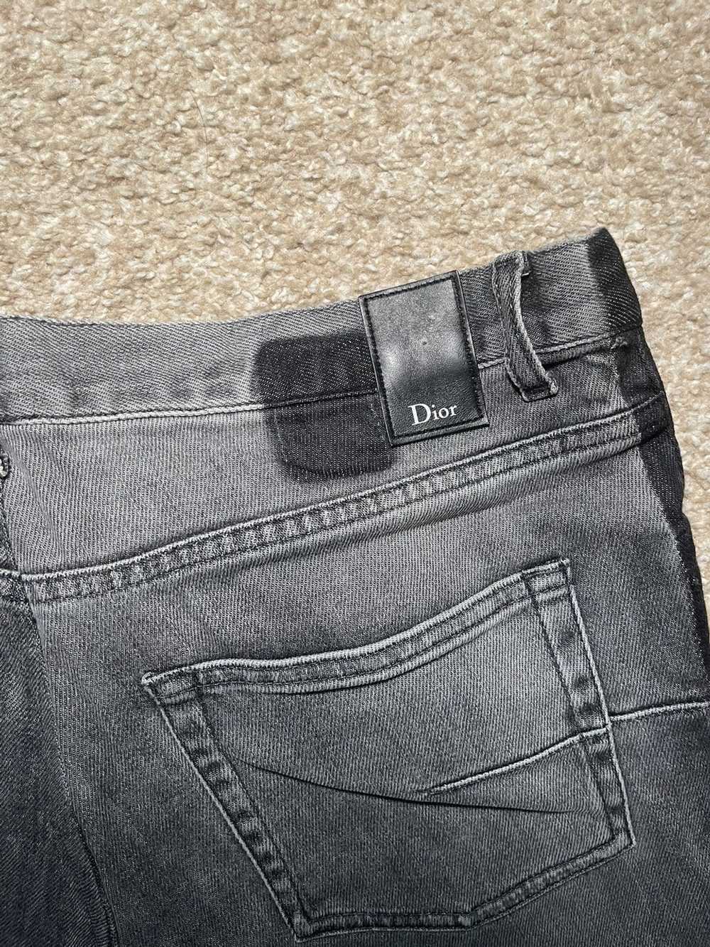 Dior Christian Dior Grey 16.5 denim jeans - image 5