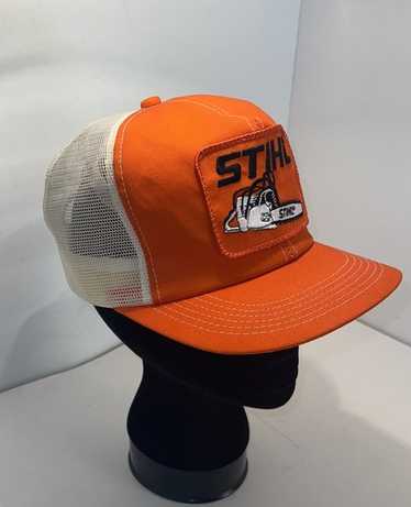 USA製 K-products STIHL チェーンソー トラッカーキャップ STIHL/スチール/メッシュキャップ/トラッカーキャップ/チェーンソー