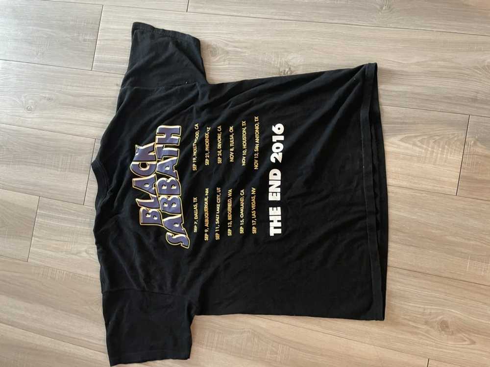Band Tees × Vintage Black Sabbath tour shirt - image 2