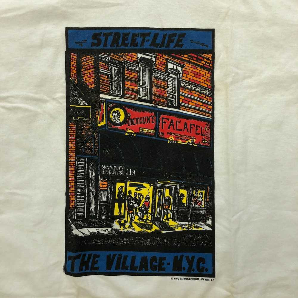 Vintage Street-Life The Vintage NYC White T-Shirt - image 2