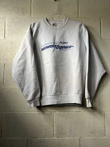 Fruit Of The Loom × Vintage Midwest Express Airlin