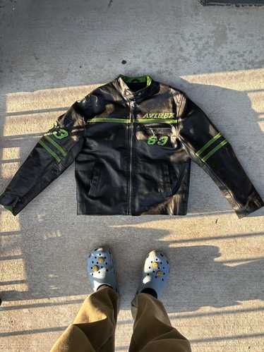Avirex × Vintage SUPER RARE Leather Jacket - image 1