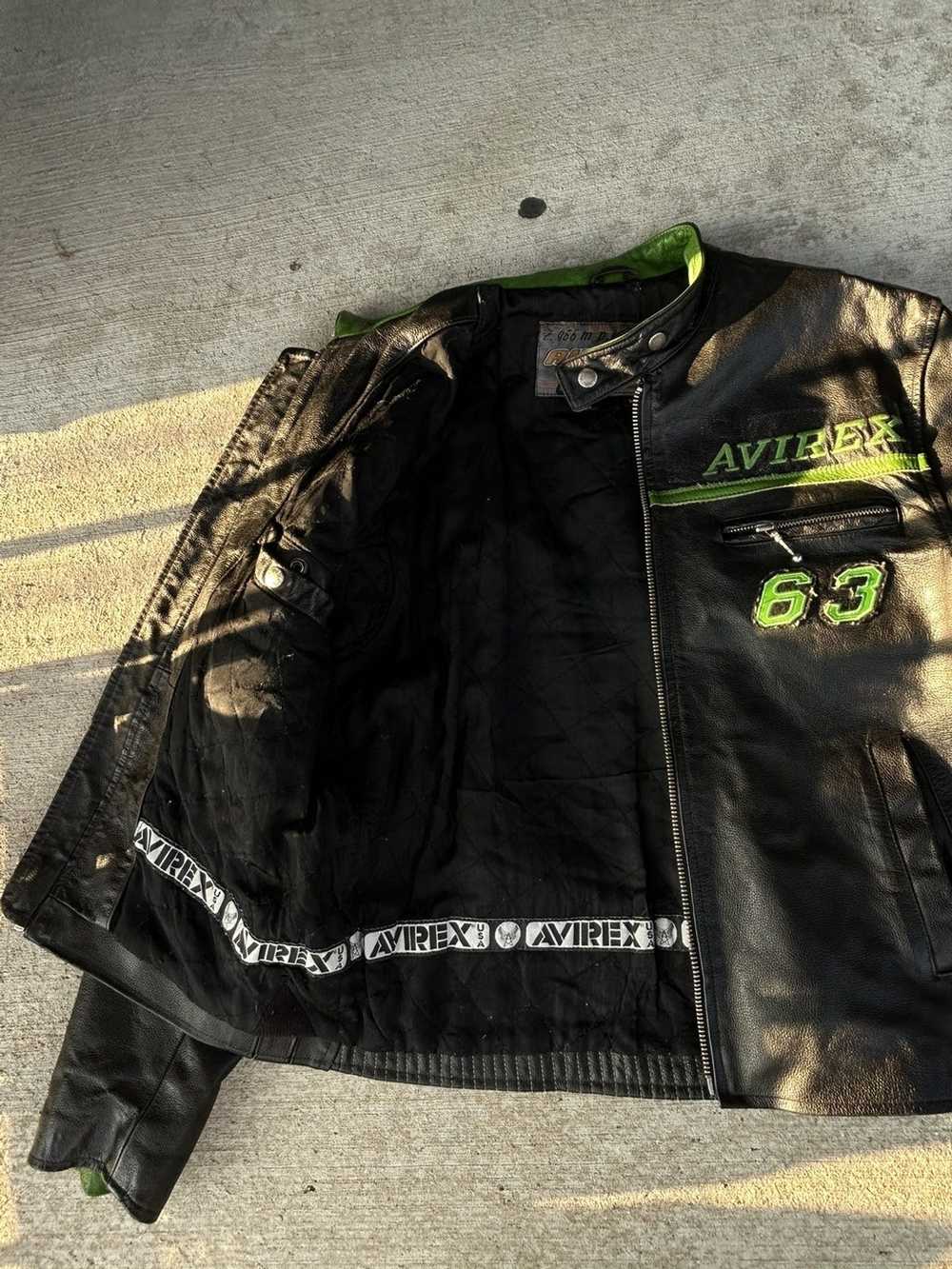 Avirex × Vintage SUPER RARE Leather Jacket - image 4