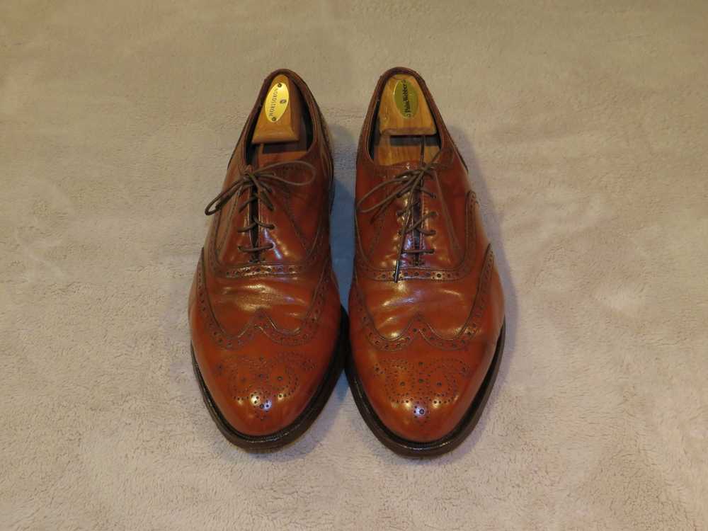 Florsheim Imperial Walnut Leather Vintage Balmora… - image 1