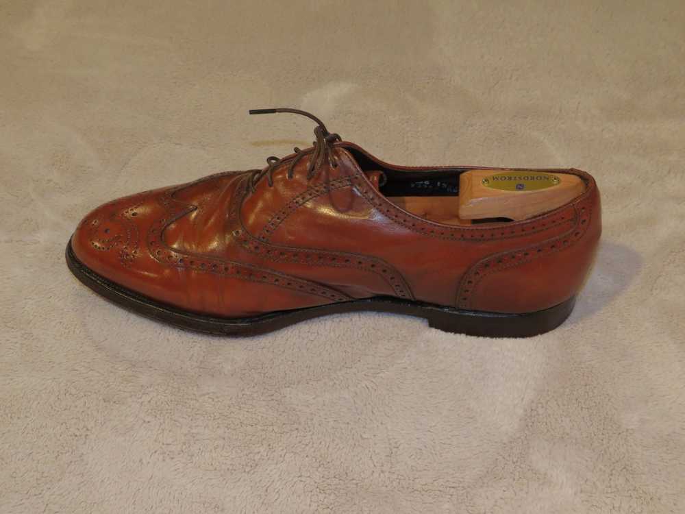 Florsheim Imperial Walnut Leather Vintage Balmora… - image 3