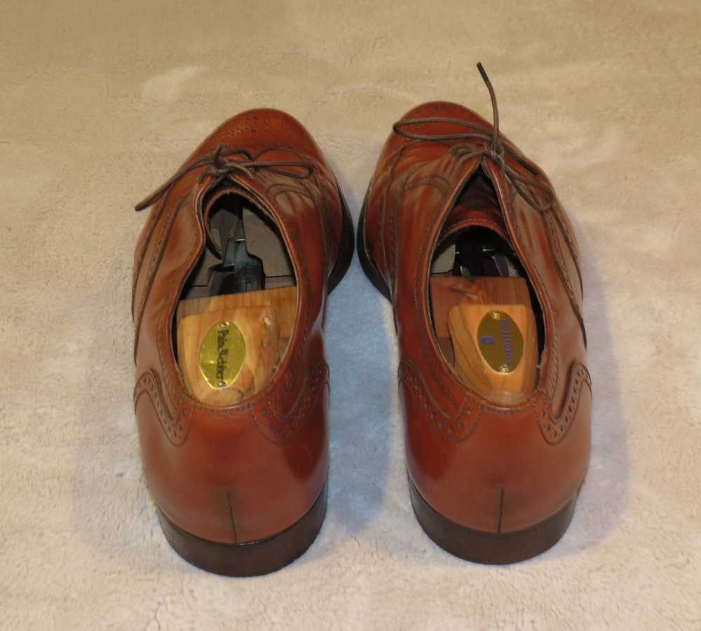 Florsheim Imperial Walnut Leather Vintage Balmora… - image 7