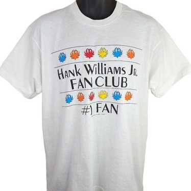 Vintage Hank Williams Jr T Shirt Vintage 90s 1991… - image 1