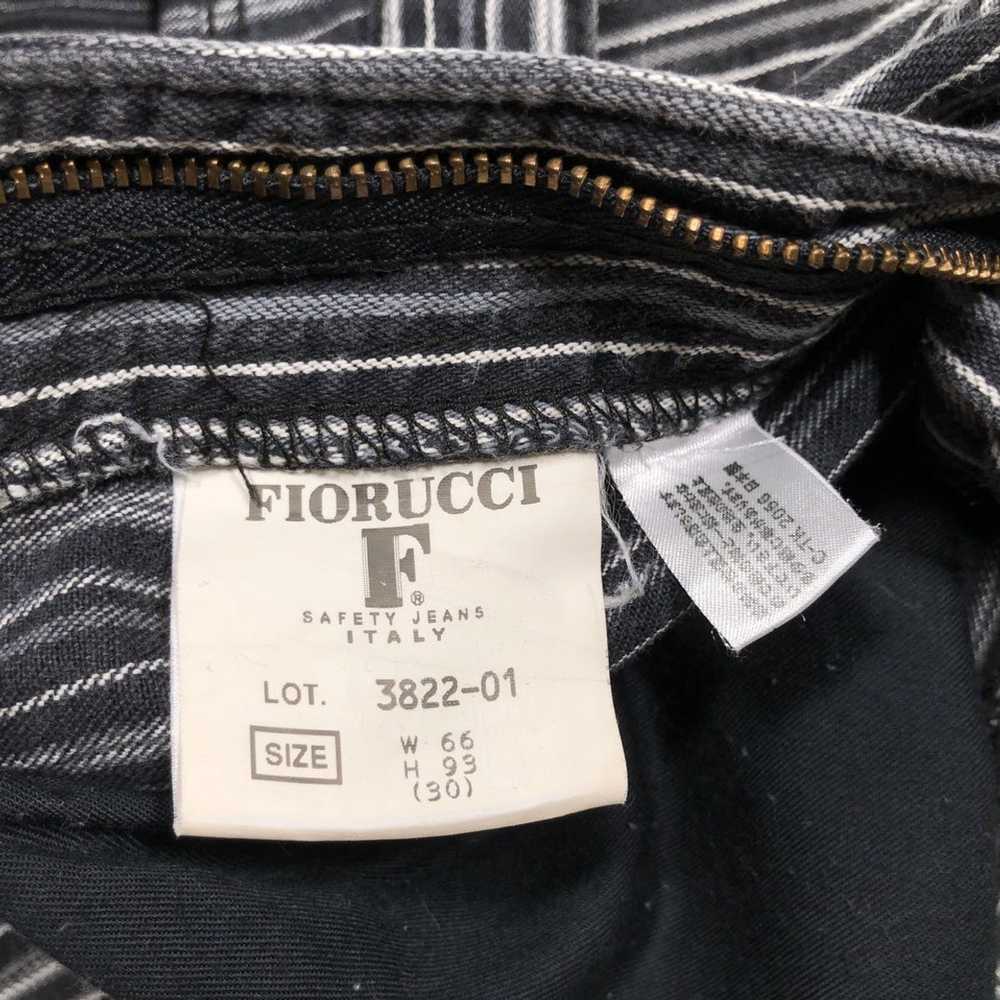 Fiorucci Fiorucci Italy Striped Safety Jeans - image 12